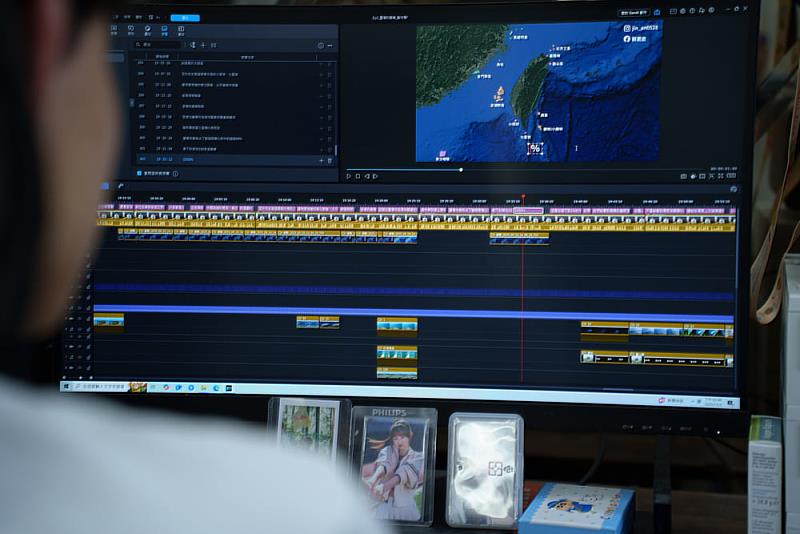 蔡覲安目前正投入「臺灣三六零 Taiwan 360  臺灣鄉土系列」影片計畫。（交通部提供）
