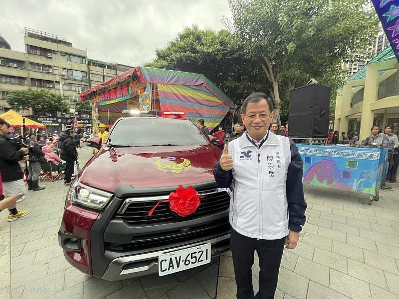 新北拱心宮暨騏瑋實業捐贈災情勘查車