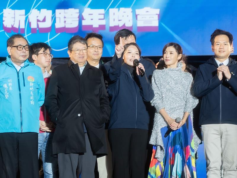 市長高虹安向市民獻上3個新年祝福。