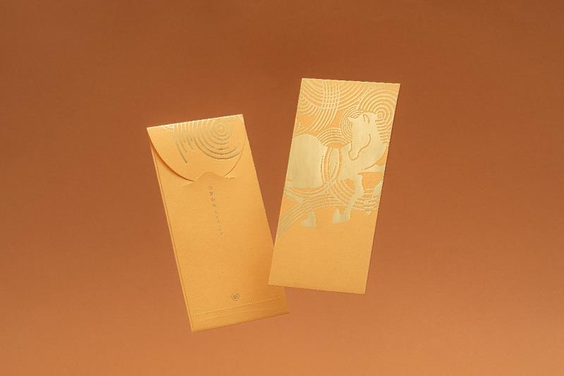 「金馬迎春紅包袋」金款/中華郵政提供
