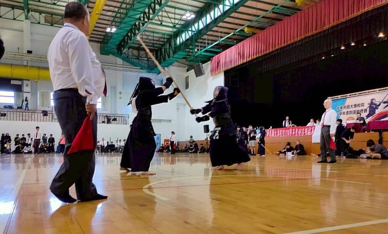 由非體育專長學生組成的亞大劍道社一般組選手，在兼顧課業下持續訓練，於全國賽事中展現堅韌意志與團隊韌性。