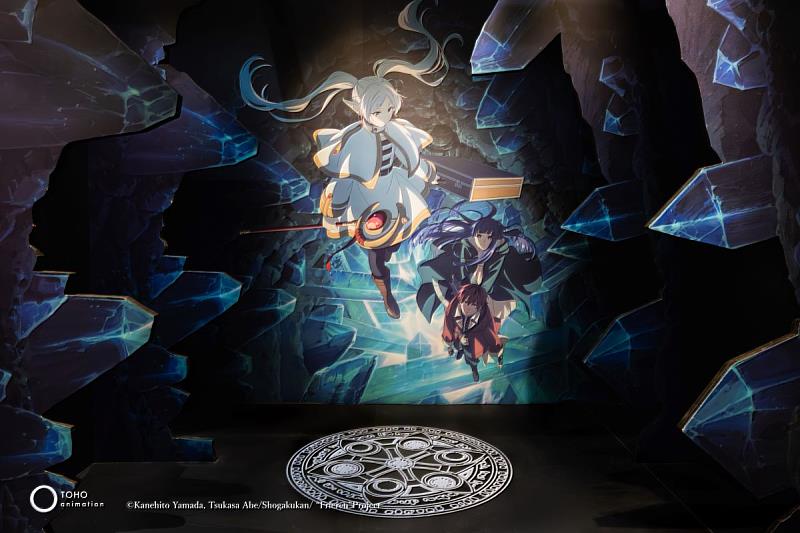 展覽也設置多個拍照場景讓粉絲留念。