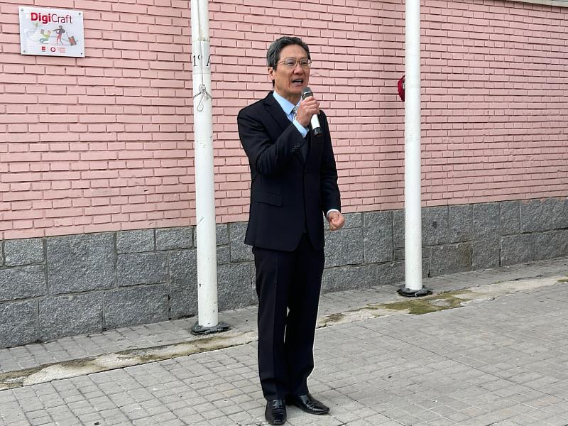 張副代表致詞。