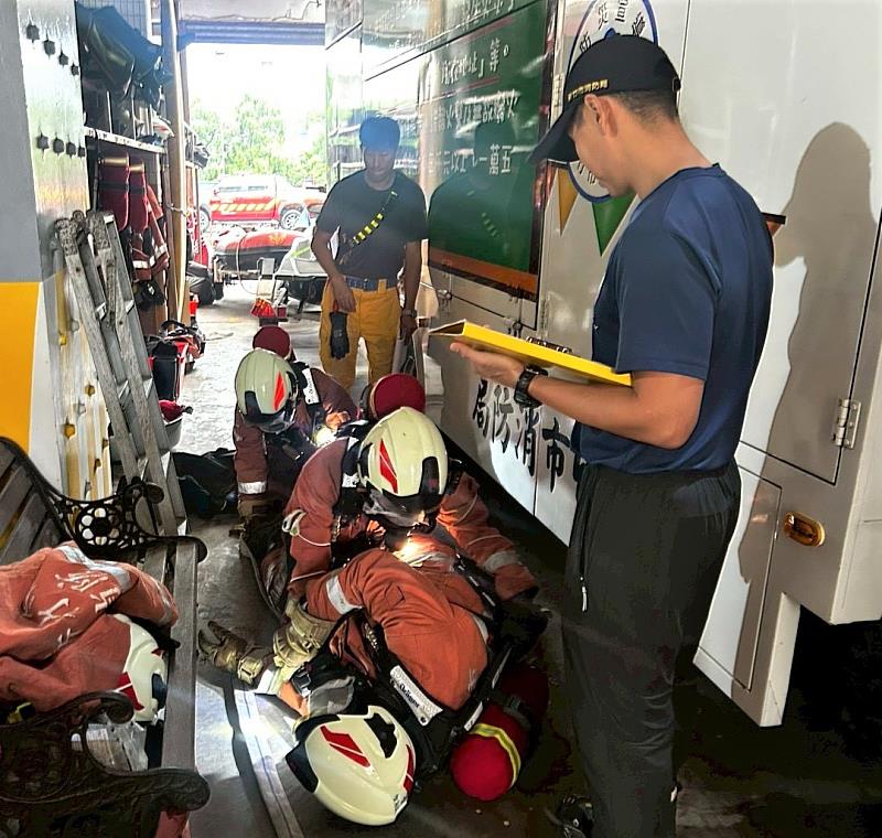 竹市府落實「消防公安345」政策 ，提升老舊大樓消防安全成果豐碩。