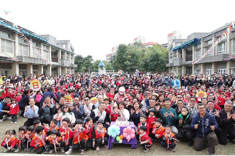 黃敏惠市長參與幸福幼兒園8週年園慶暨親子運動會