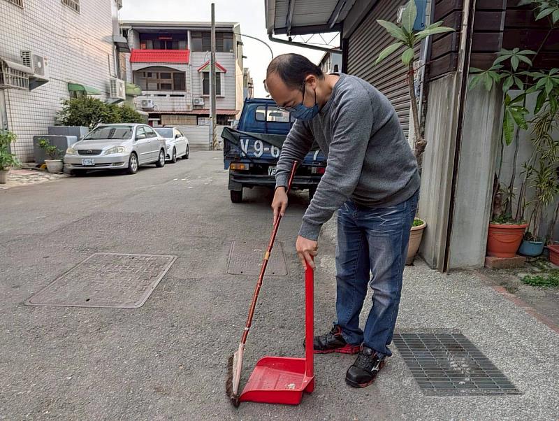 嘉市環保局呼籲共同守護家門口2公尺環境整潔。