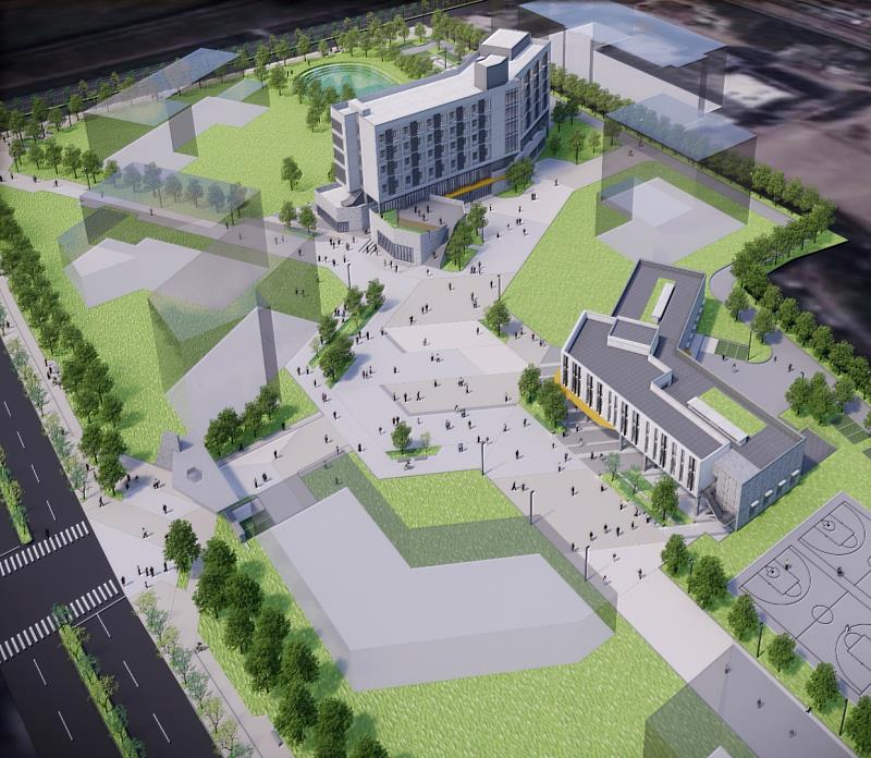 國立臺灣科技大學於新竹分部國際書院大樓及先進產學中心接續工程正式重啟，計畫總經費為新臺幣11億元，預計將於2026年底及2028年陸續完工啟用。