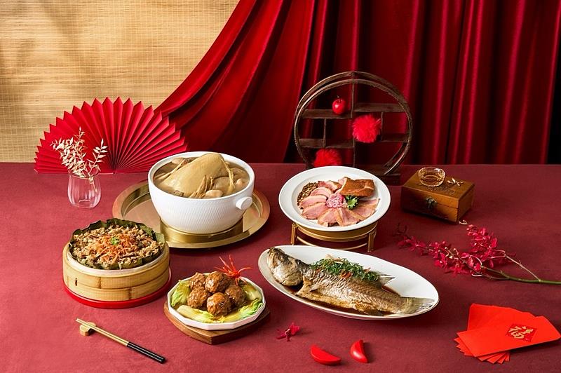 「五品福饌好年宴」專為小家庭設計，不用3,000元就可享一桌澎湃年夜飯。