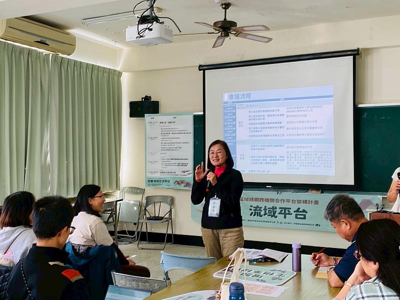 楊分署長瑞芬開場致詞。