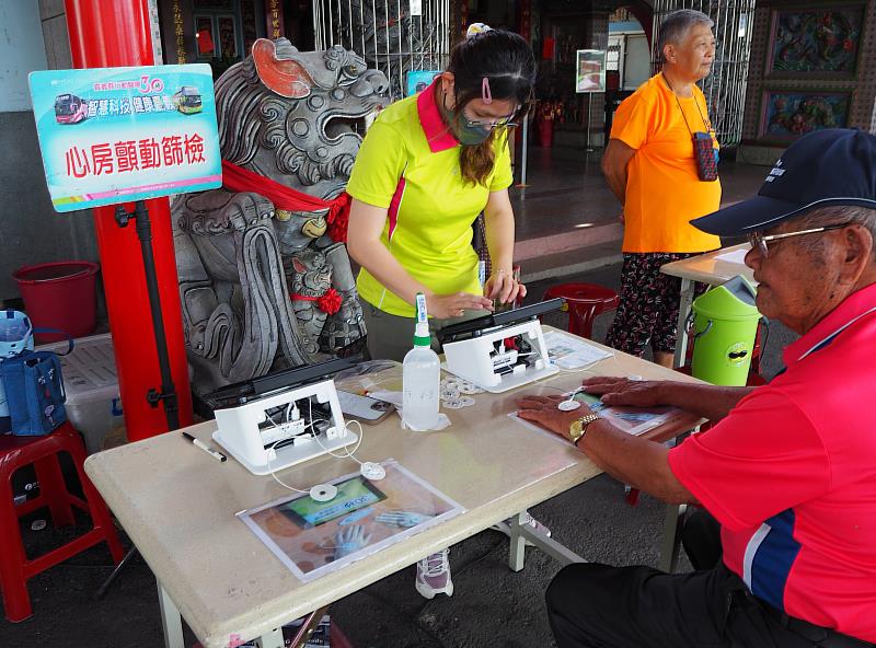 嘉縣「健康加碼」送醫療到村里 守護民眾健康 提升篩檢方便性