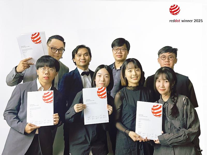 東海大學工設系於德國紅點設計概念大獎上嶄露頭角，共有4件作品榮獲肯定，創下歷年最佳成績。