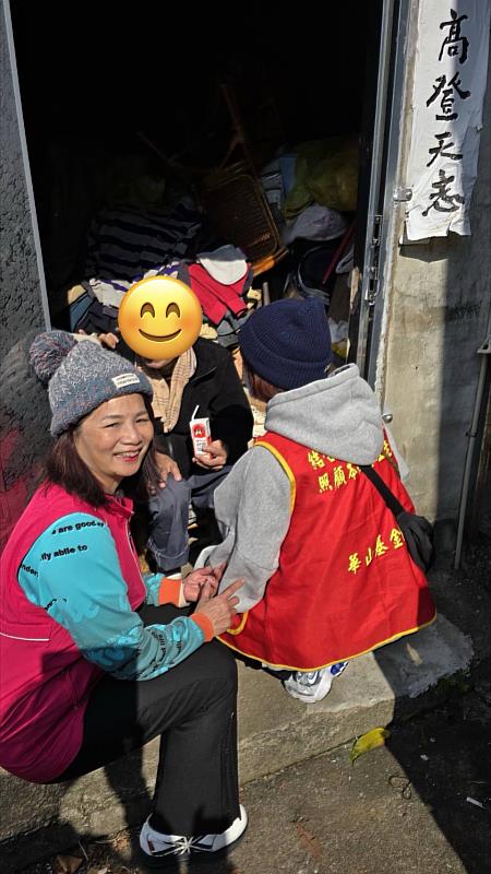 新竹救国团「扶弱送爱、传爱臺湾」全国公益连线活动 与新埔华山行动走入社区关怀弱势家庭