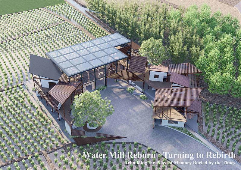 空設系114級畢業生彭吉安的作品「水礱間再生」榮獲2025美國建築大師學生競賽優選獎。