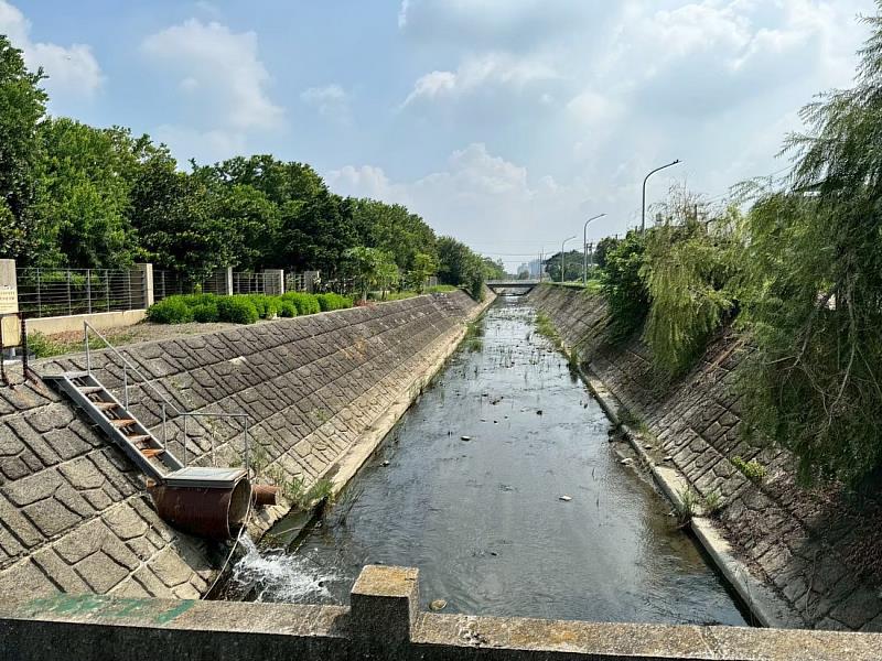 新虎尾溪現場環境。