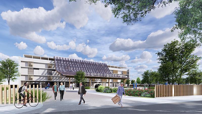 朴子醫院六腳住宿式長照機構示意圖