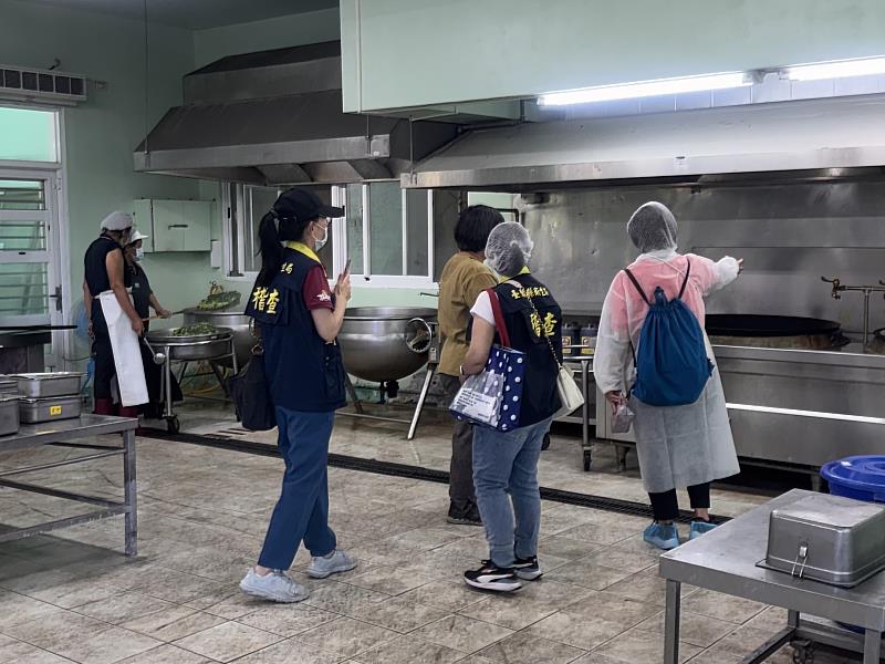 臺東縣政府完成學校營養午餐聯合稽查 落實防疫與衛生管理