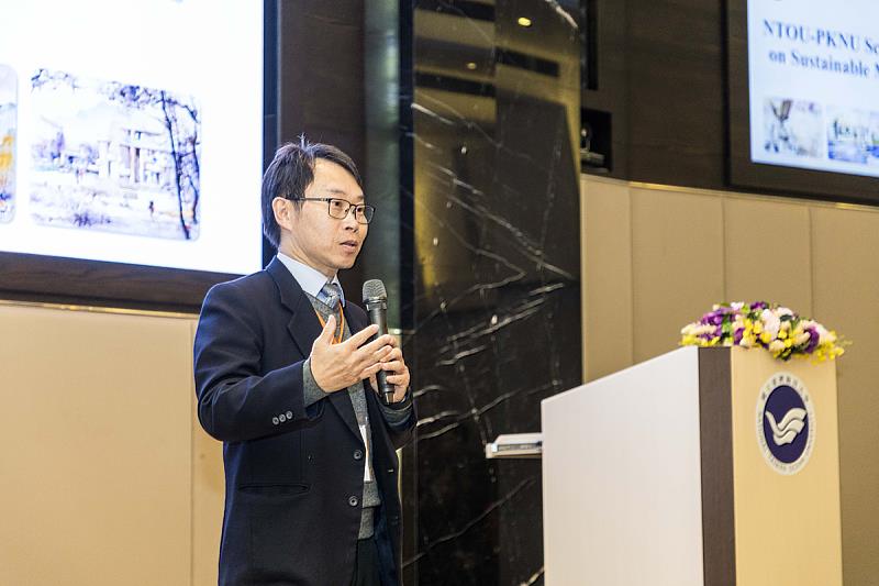 李明安副校長表示海大與釜慶大學已建立優質的交流平台。