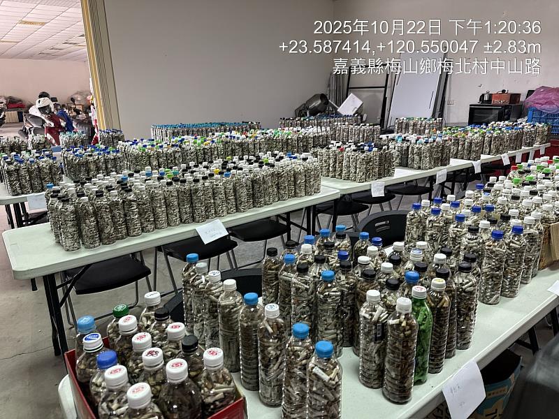 嘉義縣菸蒂兌換行動 清除逾2,742萬根菸蒂
