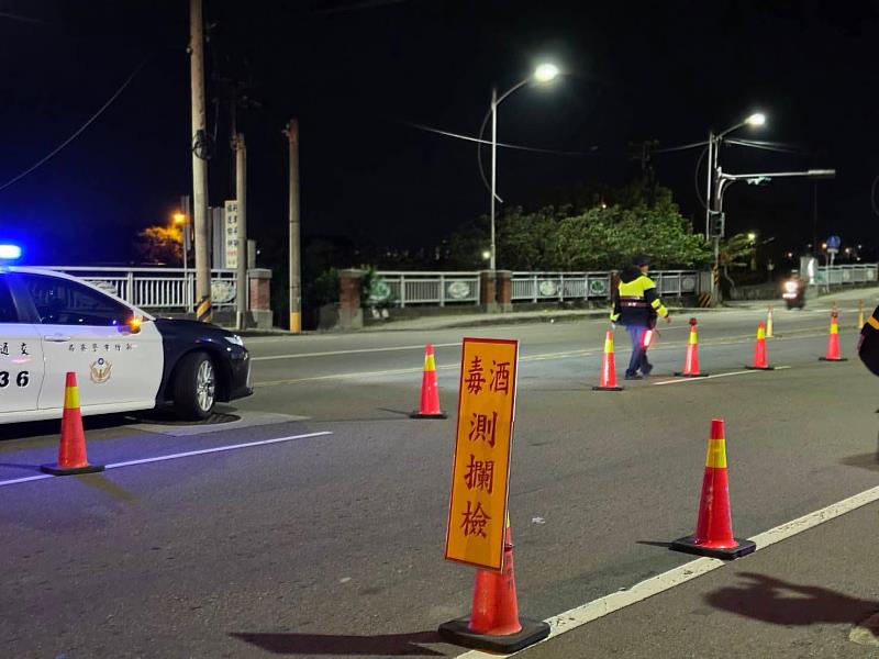 竹市警察局強力取締毒駕奏效 高強度執法落實道路安全