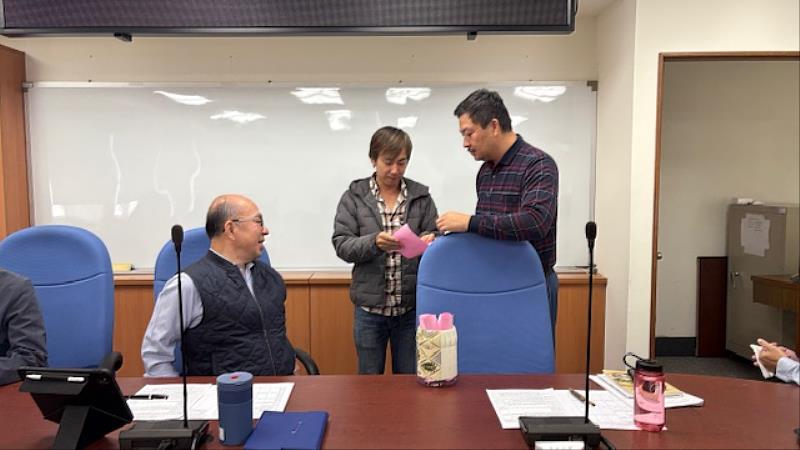 林業保育署臺東分署公開抽籤財產申報實質審查情形。