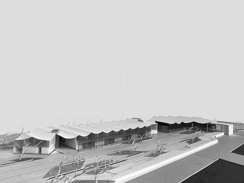 新竹漁港舊直銷中心完成拆除，將打造無敵海景港區開放空間。