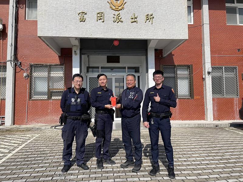 卑南鄉長郭宗益慰問警察同仁 感謝堅守崗位守護鄉里安全