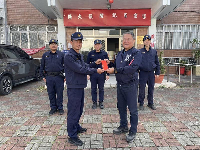 卑南鄉長郭宗益慰問警察同仁 感謝堅守崗位守護鄉里安全