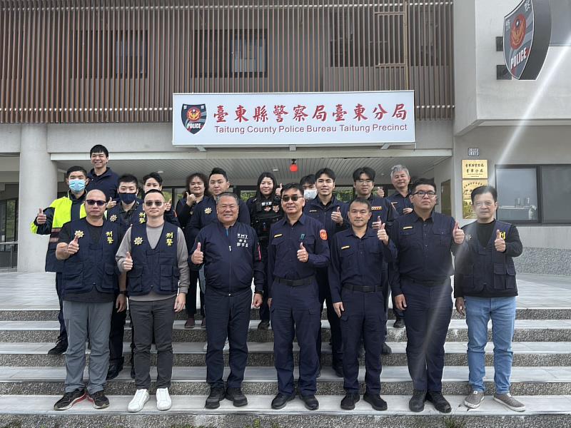 卑南鄉長郭宗益慰問警察同仁 感謝堅守崗位守護鄉里安全