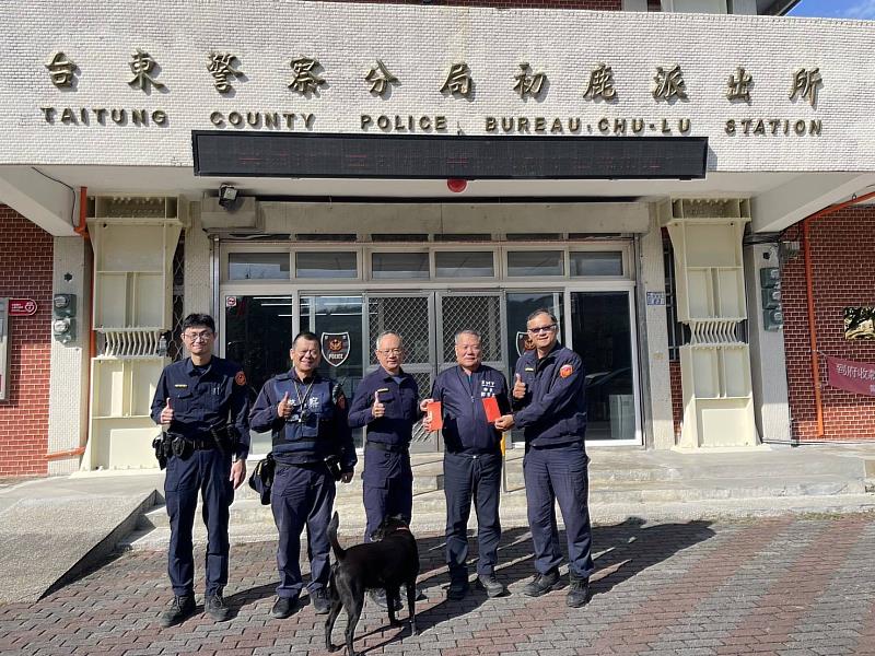 卑南鄉長郭宗益慰問警察同仁 感謝堅守崗位守護鄉里安全