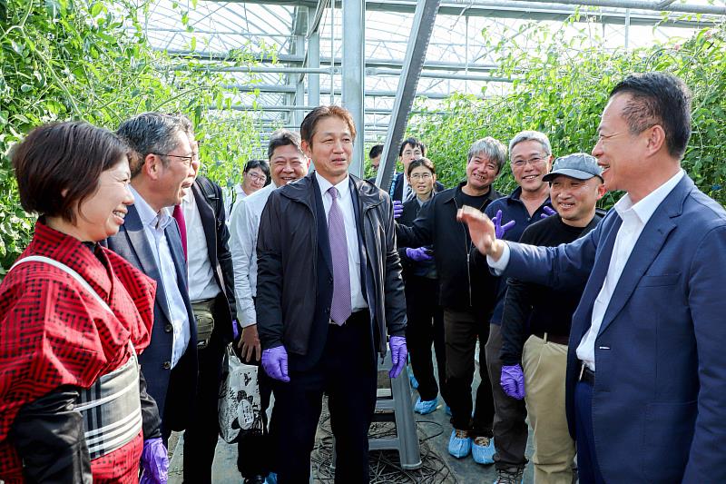 日本山口縣考察團來訪 深化台日農業交流