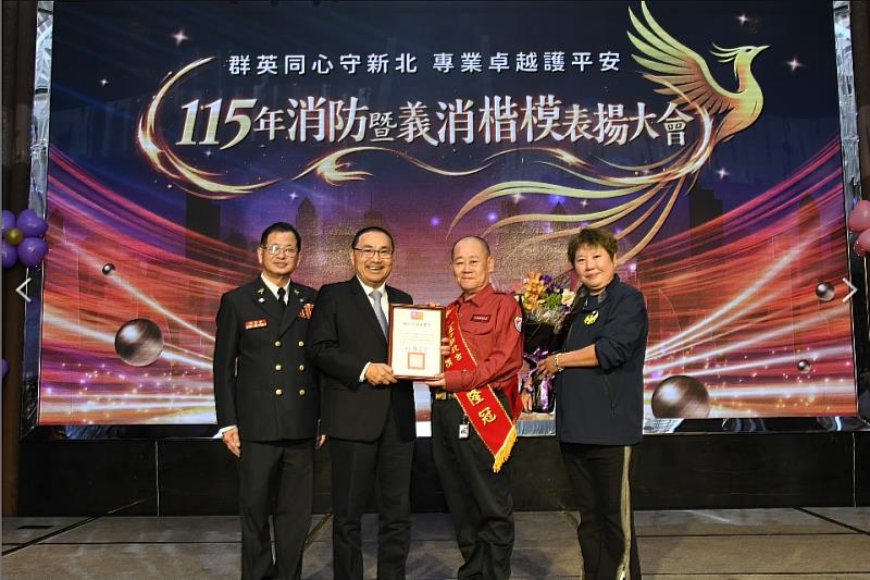 安康義消分隊隊員倪隆冠