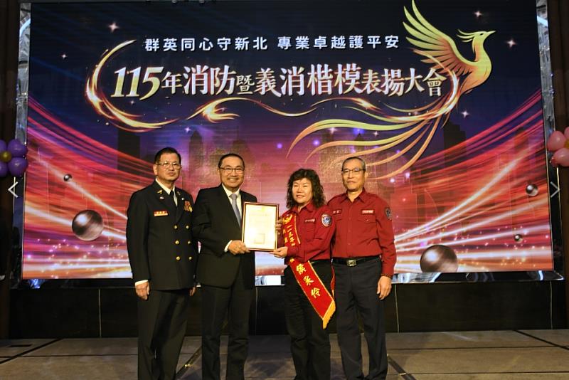 中和義消防宣分隊小隊長侯采伶