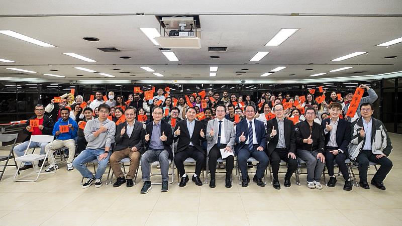 國立臺灣海洋大學於1月14日晚間在校內展示廳舉辦國際學生新年聯歡。