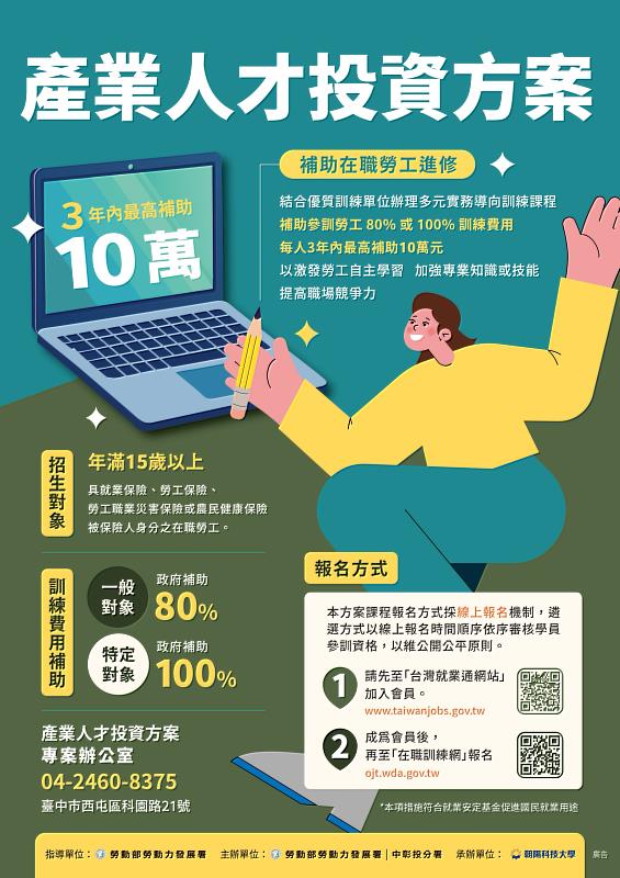 產業人才投資方案圖卡