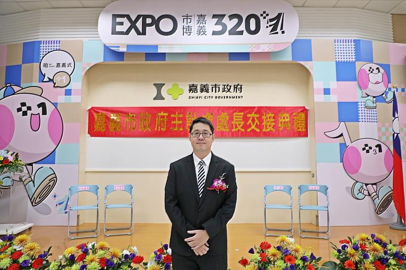 新任主計處長陳忠誠。