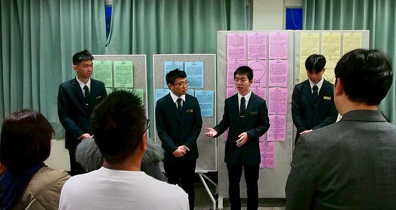 開平餐飲國際部學生自國際交流後將目光拉回臺灣，經由「移民與移工」的對比調研，進而學習創造更多元進步的友善社會。開平餐飲學校/提供