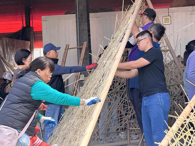 社區力量點亮嘉義 社規師燈區開工迎接2026台灣燈會