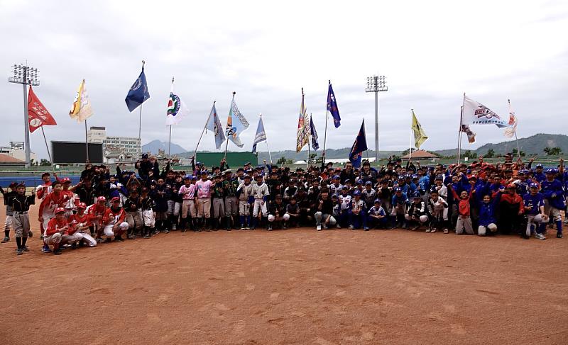 第29屆傳福盃全國棒球賽開戰 45支隊伍台東較勁