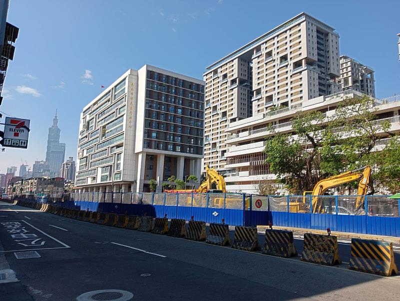 廣慈商圈受惠象山東延線建設與廣慈社會住宅,街廓煥然一新。