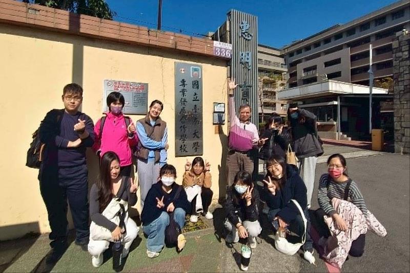 南大特殊教育學系師資生走入惠明盲校教學現場，透過實地實習深化專業理解。