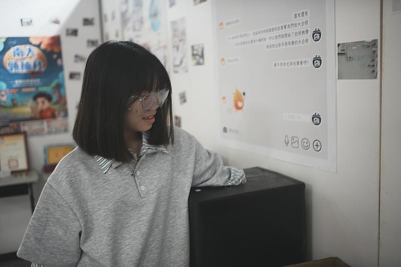 南大透過互動設計，帶領觀眾感受影像教育與同理學習的結合。