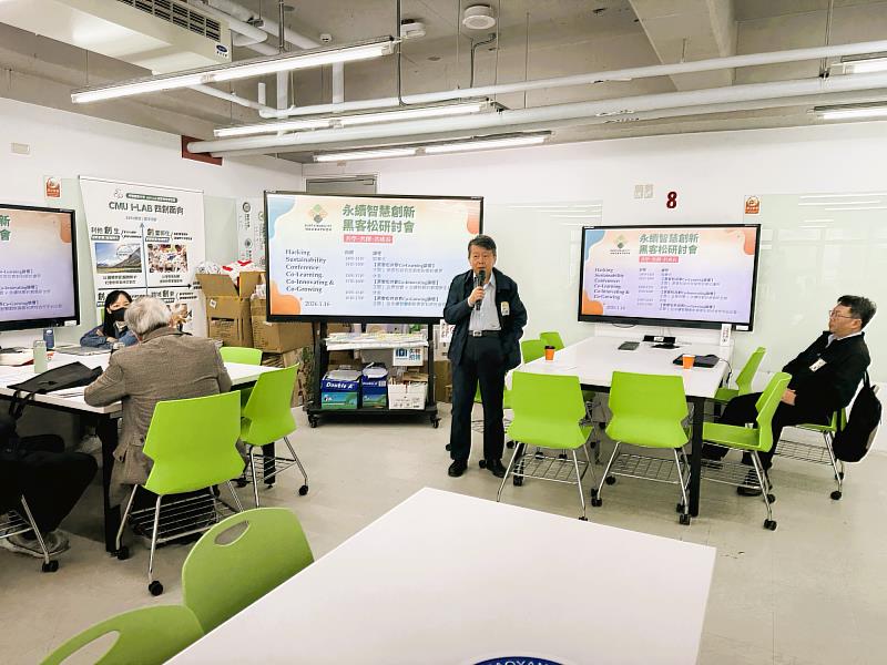 李正淳永續長樂見黑客松跨校合作持續深化。