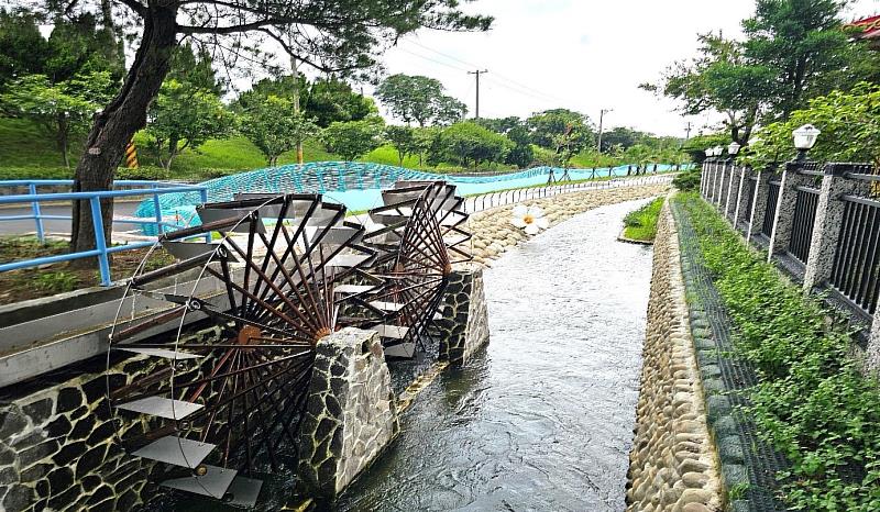東興圳幹線水車引水灌溉營造農業智慧傳承場域。