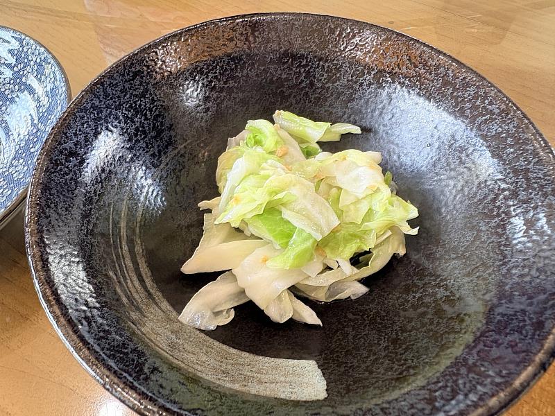冷凍甘藍微波後仍保留脆甜口感。