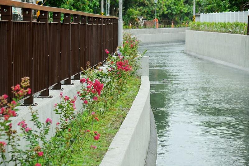 改善工程結合社區綠美化。