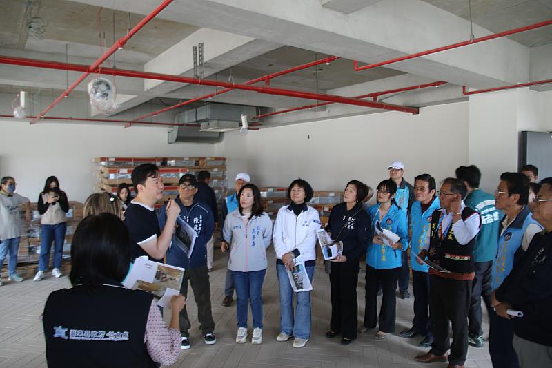 臺東縣政府樂齡社福大樓建設進入第二期工程