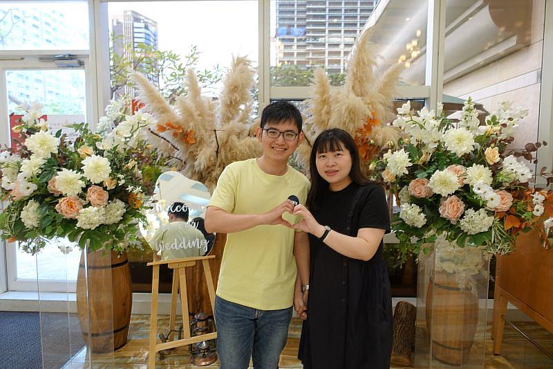 114年即將成為新手家長的兩人一起參與新婚教育。