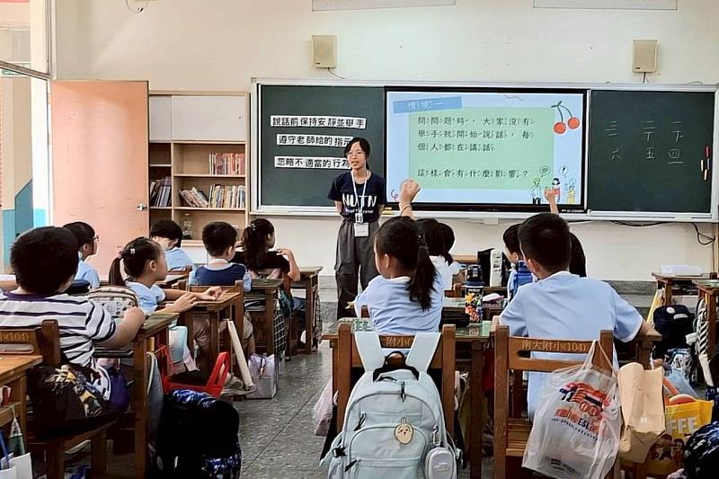 南大特教系師資生走進普通班進行班級經營實作，貼近不同年級學生的真實課堂情境。