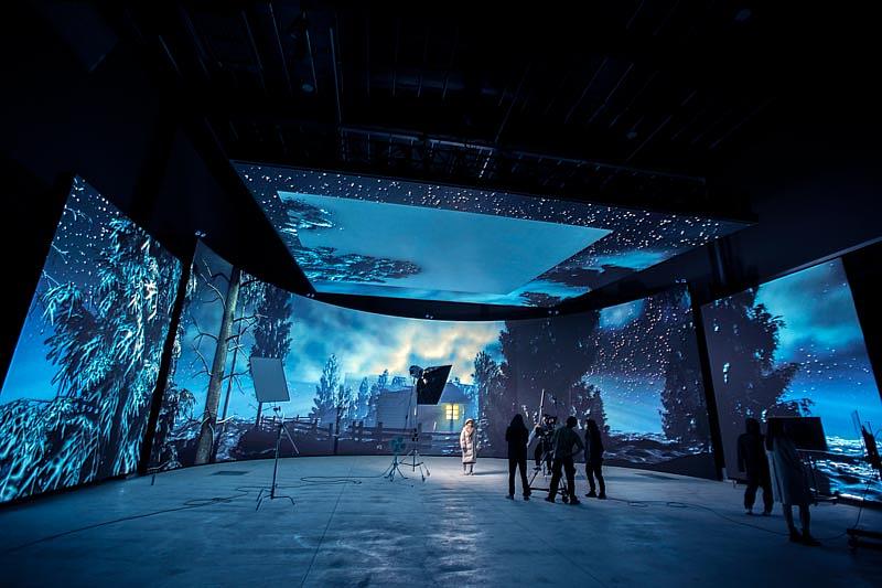 LVS智能攝製基地的尖端技術與創新資源，凸顯世新大學在高等教育與影視產業中的領導地位，成為全國院校及業界的典範。（世新大學提供）