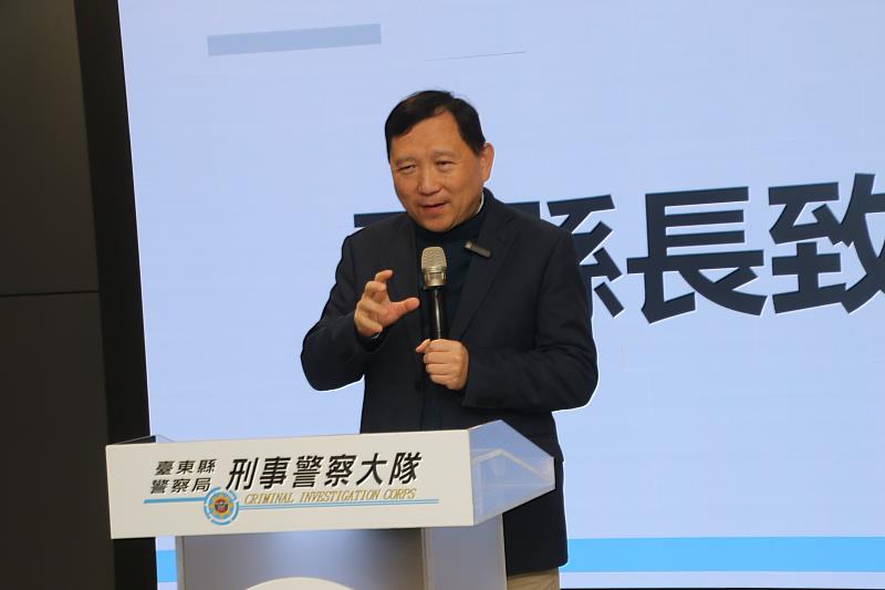 「阻詐第一線-警民聯手不打烊」防詐記者會,臺東縣警局攜手超商揭穿點數詐騙!